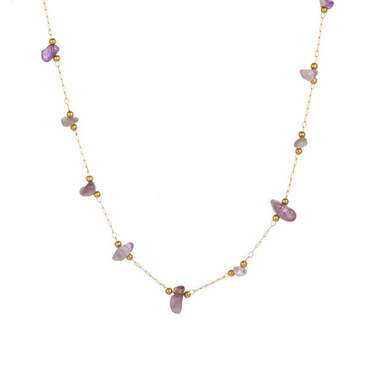 Natural Amethyst Necklace